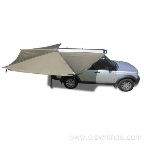 Car Awning withTelescoping Poles Rooftop Tent